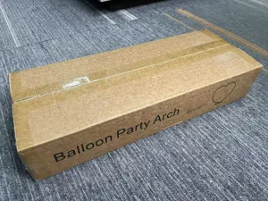 Iron art balloon arch set packaging box, wedding heart shaped bracket party frame.