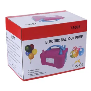 Electric balloon pump portable inflator for party birthday balloon decoration and air.