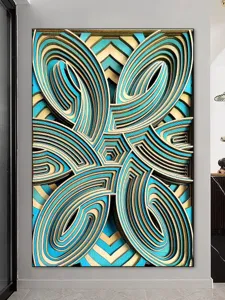3D Wooden Wall Art Multilayer Carved Mandala Hanging Decor for Living Room Hallway