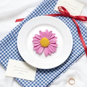 DIY Daisy Chamomile Sunflower Cake Decoration Mold Aromatherapy Candle Soap Chocolate Liquid Silicone Mold