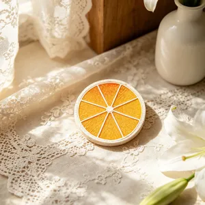 Simulation Zitrone Scheibe Silikonform Orange Grapefruit Aromatherapie Wachs Tablette DIY Schokolade Fondant Kuchen Form Realistische Frucht Backwerkzeug