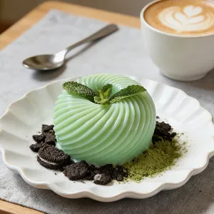 Moule en silicone de qualité alimentaire pour gâteaux mousse pomme 3D et délicieuses pâtisseries.