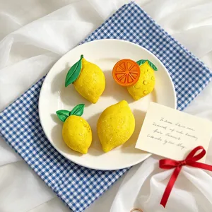 Siliconen citroen sinaasappel fruit fondant mal chocolade taart bakken decoratie hoofdbeeld