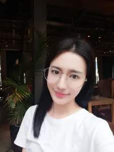 Koreanische Vintage Metall Brille mit runden Gläsern für Damen und Studenten Mode chic.