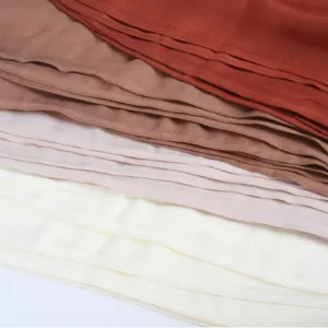Solid color cotton linen scarf thin sunscreen shawl Korean style simple headscarf for women