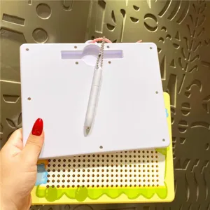 Magnetisch stalen kogel tekenbord speelgoed, draagbaar educatief speelgoed voor decompressie.