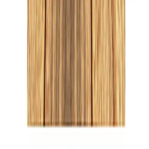 Synthetic hair extension detail, straight highlighted blonde and brown hair strands close-up