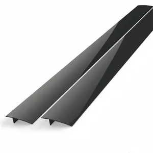 Striscia di copertura per fessure da cucina in silicone nero impermeabile allolio