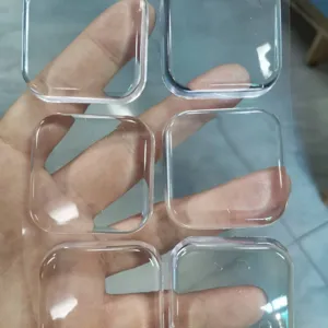 Topes de silicona transparentes para puertas y paredes, protectores adhesivos silenciosos.