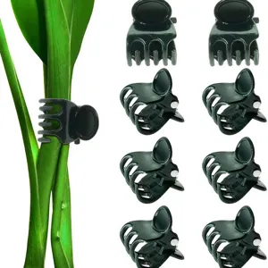 Clips para plantas de jardín orquídea mariposa abrazaderas fijación de vid invernadero