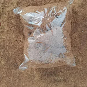 Natural coconut coir fiber for potted plant mulch, garden soil cover and pet bird nesting.