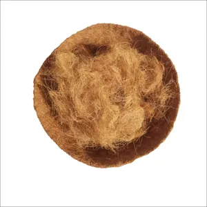 Natural coconut coir fiber liner for plant pots bird nest pet bedding hanging basket