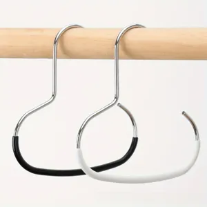 Stainless Steel Hat Hanger Metal Cap Organizer Holder Non Slip Storage Rack For Closet Dormitory Clothes Scarf