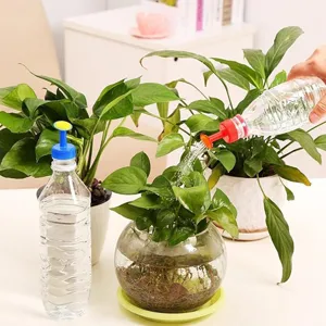 Plastic plant watering nozzle bottle sprinkler garden irrigation watering tool set new