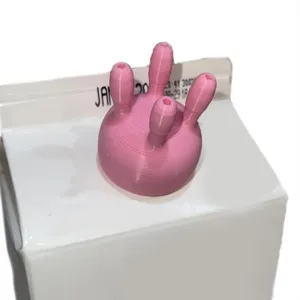 Roze Koe Uier Melkdoos Dop 3D Geprint Doos Melk Stroom Verdeler Flesdeksel Accessoire