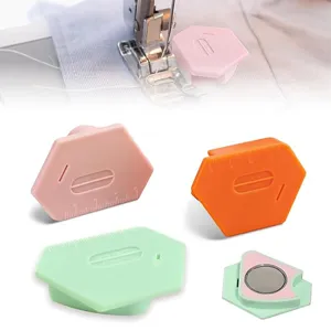 Multifunctional Magnetic Seam Guide For Sewing Machine ABS Plastic Multi-Angle Sewing Gauge Tool With Scale Measuring