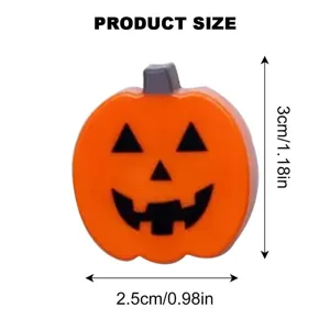 Halloween pumpkin door knob cover cute decorative silicone cabinet drawer handle protector