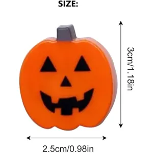 Halloween pumpkin door knob cover cabinet drawer pull cute decorative mini accessory decor