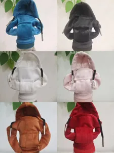 Divertida funda de sudadera mini para palanca de cambios de coche protector universal decorativo