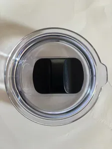 Coperchio di ricambio trasparente per tazza 20oz 30oz con cursore magnetico sicuro