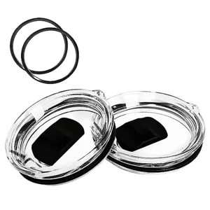 Coperchi di ricambio trasparenti con cursore magnetico e guarnizioni per tazze 20oz 30oz