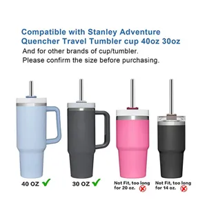 Cannucce di ricambio in metallo compatibili con Stanley 40oz 30oz bicchiere tazza
