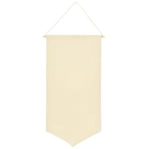 Blank canvas pin banner wall hanging display pennant for brooches badges collection