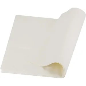 Bakpapier detailopname toont textuur, vetvrij siliconenpapier voor keukengebruik.