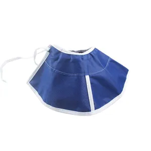 Breathable blue pet Elizabethan collar anti-licking cone for cats and dogs protective gear main