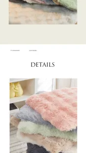 Close-up detail shot of soft fluffy bubble velvet chair cushions, showcasing thick plush texture.