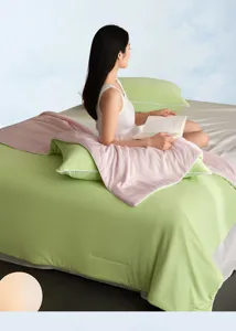 Manta de verano refrescante ultrasuave transpirable ligera para cama de aire acondicionado