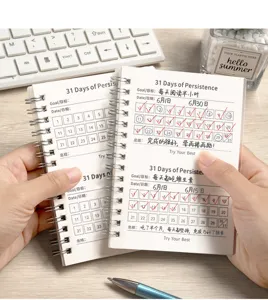 Quaderno tracciatore di abitudini 31 giorni agenda giornaliera organizzatore obiettivi.