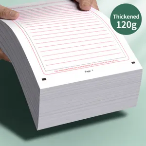 Verdikt Dubbelzijdig Engels Compositiepapier Gelineerd Schrijfwaren Voor Postgraduate Examenpraktijk En Studie