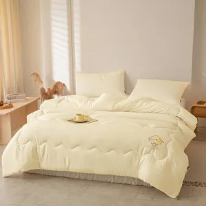 Premium sojavezel dekbed vulling warm alle seizoenen zacht comfortabel slaapkamer thuis