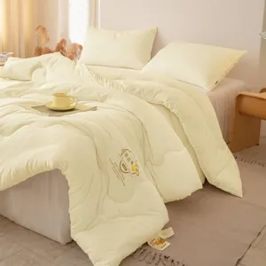 Sojabonenvezel dekbed kern vierdelige set laken lente herfst warme winter beddengoed