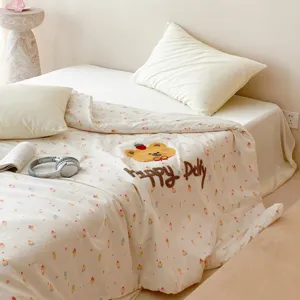 Couette d'été rafraîchissante pour lit, couverture climatiseur respirante pour chambre.