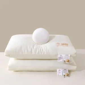 Soybean Fiber Pillow Core Home Neck Protection Sleep Support Comfortable Soft Bed Pillow For Dormitory Bedroom Adults
