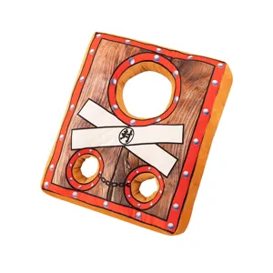 Cuscino Peluche Gogna Divertente Forma Ceppo Di Legno Creativo Per Sedia Ufficio