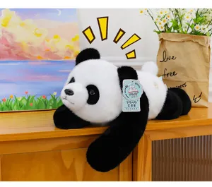 Lindo panda gigante de peluche suave almohada de animal de peluche regalo para niña niños.