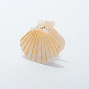 Schelp acetaat haarhaakje zoete elegante haaraccessoire voor vrouwen dagelijkse styling detail