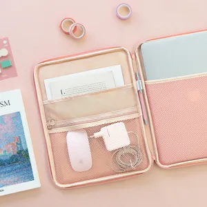 Borsa custodia protettiva rosa per tablet iPad e computer portatile 13.3 pollici
