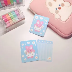 Korean style pink embroidered tablet sleeve and cute stationery flat lay product design.