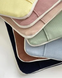 Corduroy tablet sleeve 11 inch laptop protective bag multi color organizer case aesthetic