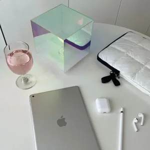 Custodia trapuntata bianca per laptop 13 15 pollici borsa protettiva morbida antiurto