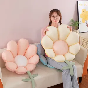Creative flower shaped floor cushion tatami seat pad lovely cute room decor pillow for office sofa