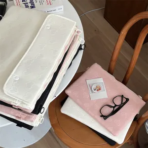 Süße Gesteppte Herz Laptop Hülle Schutzhülle für 11 bis 13 Zoll Tablet Tasche Stil