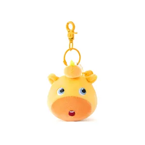 Simpatico peluche capibara portachiavi soffice bambola ciondolo borsa regalo