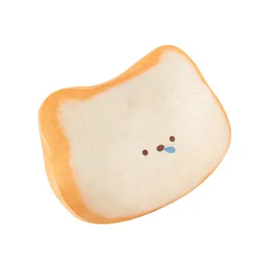 Cute toast plush pillow soft stuffed toy lovely cartoon bed cushion best birthday gift