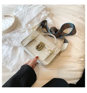 Vintage slot kleine schoudertas chique handtas casual tas voor vrouwen dagelijkse