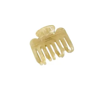 Korean style acetate hair claw clip medium double row keel shark clip for women styling